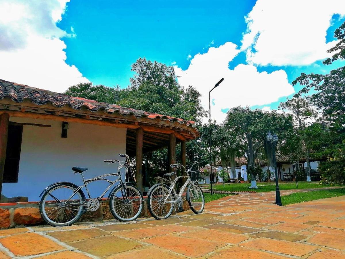 Hotel Finca Buenos Aires Barichara Exteriör bild