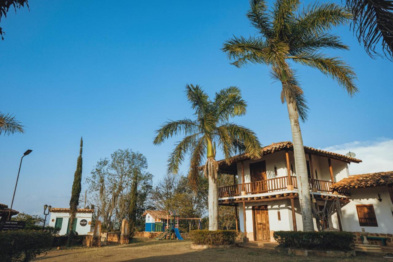 Hotel Finca Buenos Aires Barichara Exteriör bild