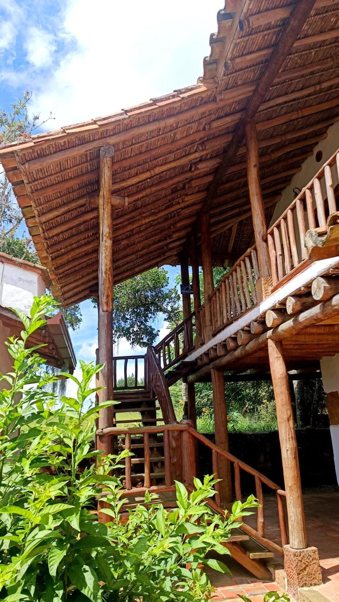 Hotel Finca Buenos Aires Barichara Exteriör bild