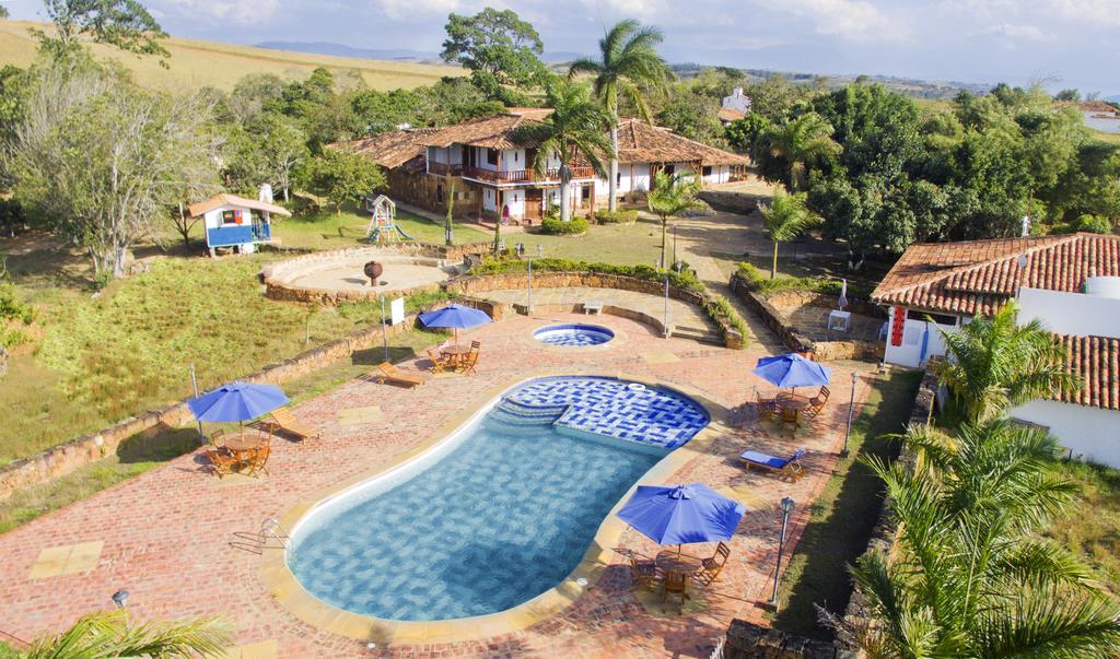 Hotel Finca Buenos Aires Barichara Exteriör bild